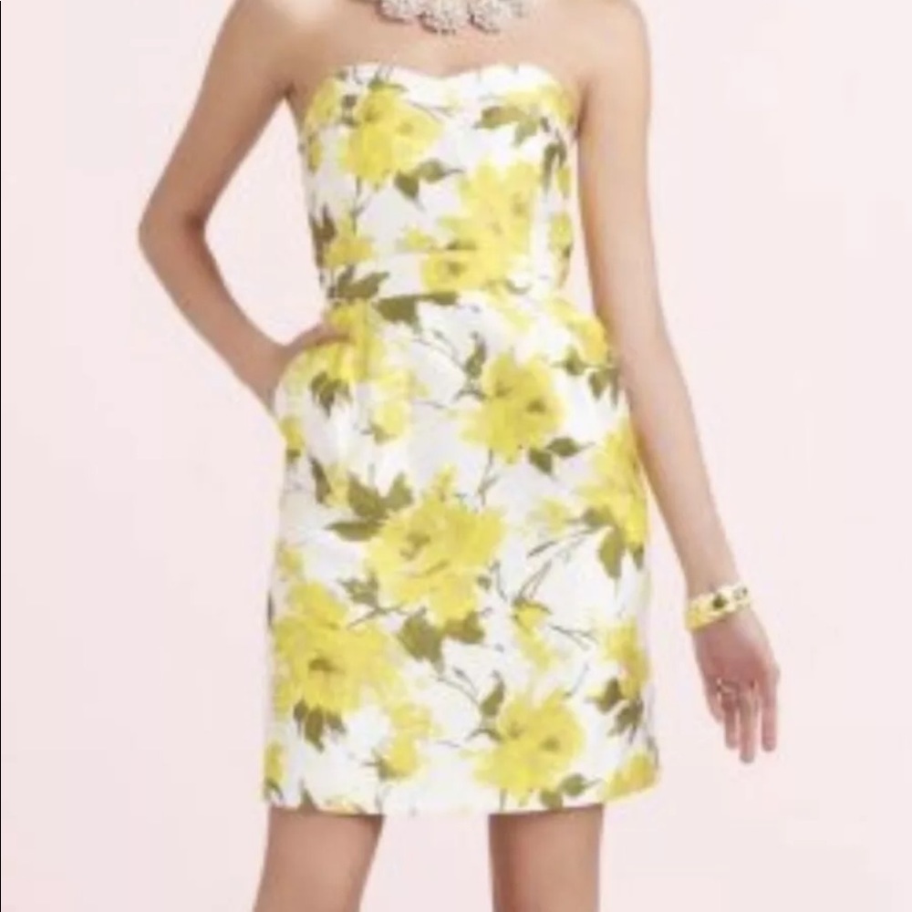 Kate spade Faye wedding belles dress size 0 silk
